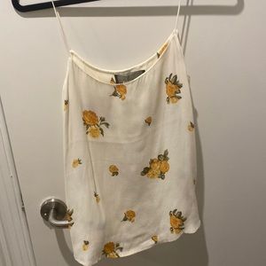 Reformation Floral Tank Top